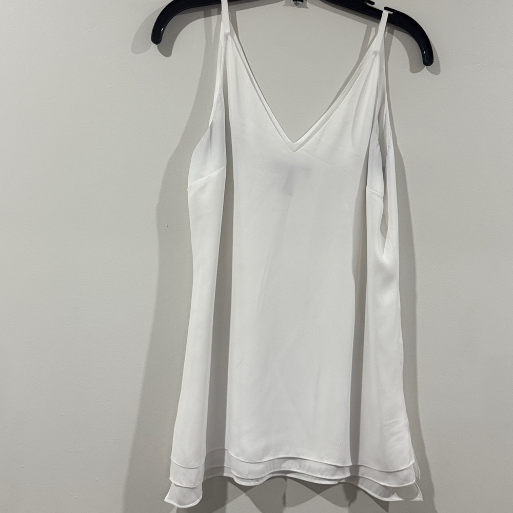 White House Black Market White Camisole